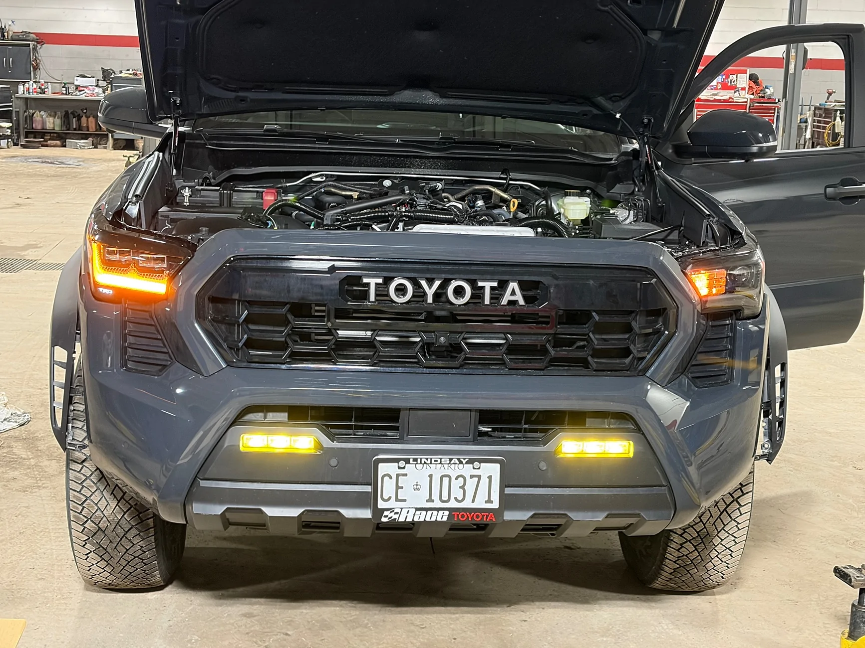 2024 Tacoma First 4G Tacoma with TRD Pro 4Runner lamps IMG_1984