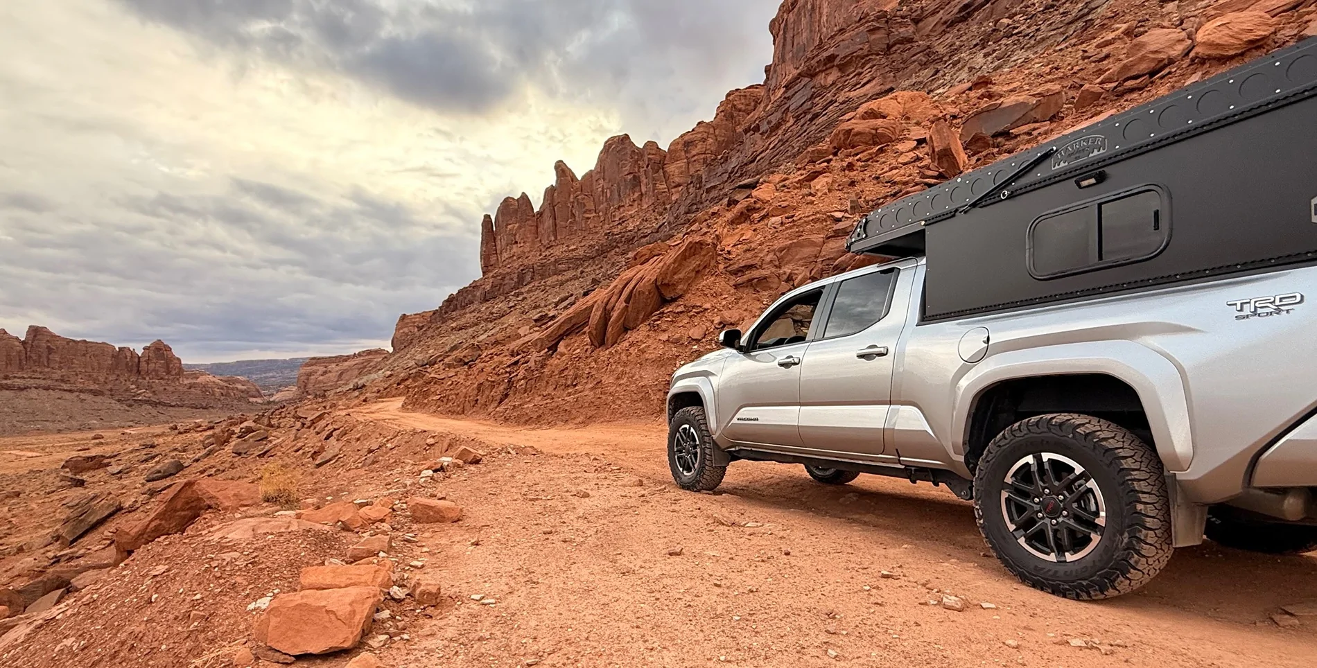 2024 Tacoma Suspension upgrade for overlanding camper top on 2024 TRD Sport TRD sport gemini