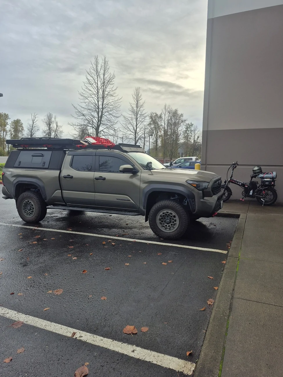 2024 Tacoma Dobinsons C59-823V installed on Trailhunter with 800lbs constant weight, 2.5" positive rake 20251117_083723