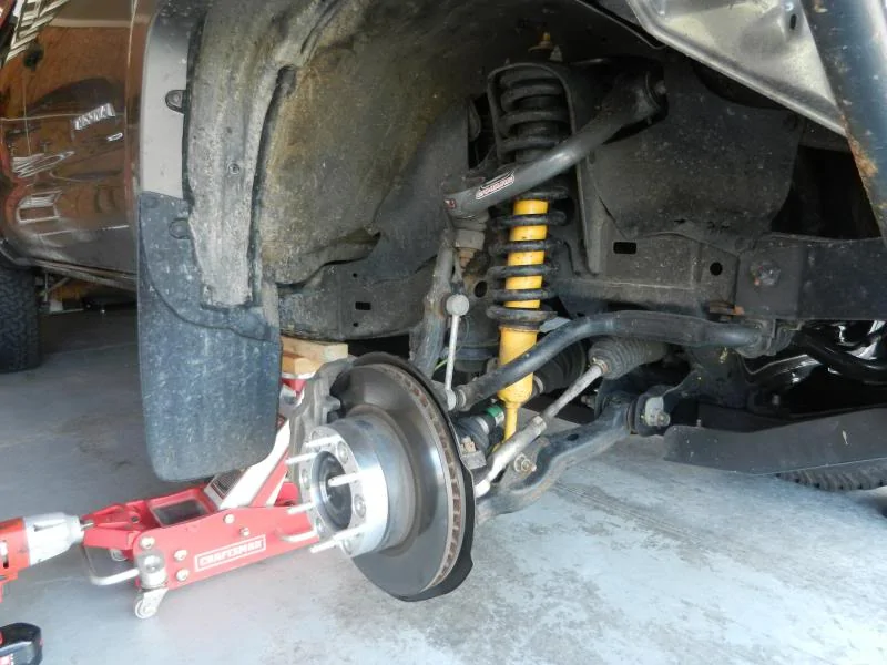 2024 Tacoma Dobinsons C59-823V coil springs installed on Trailhunter with 800lbs constant weight, 2.5" positive rake DSCN0433_zpsb9defa58