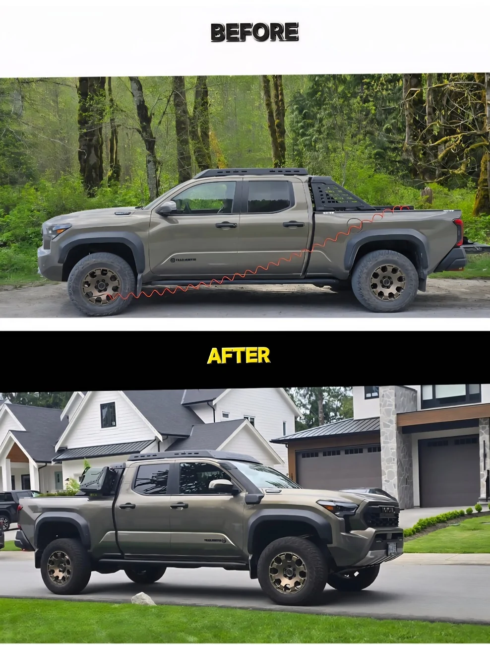 2024 Tacoma Trailhunter Tacoma owning a trail Screenshot_20251013_150145_InCollage - Collage Maker