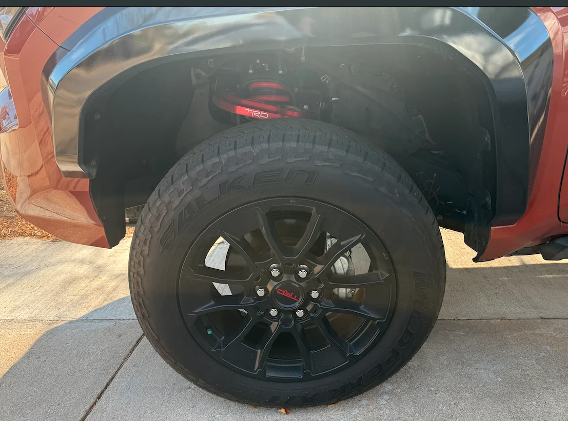 2024 Tacoma How do I know what factory lift is on my 2024 TRD Pro? Screen-Tire-Lift