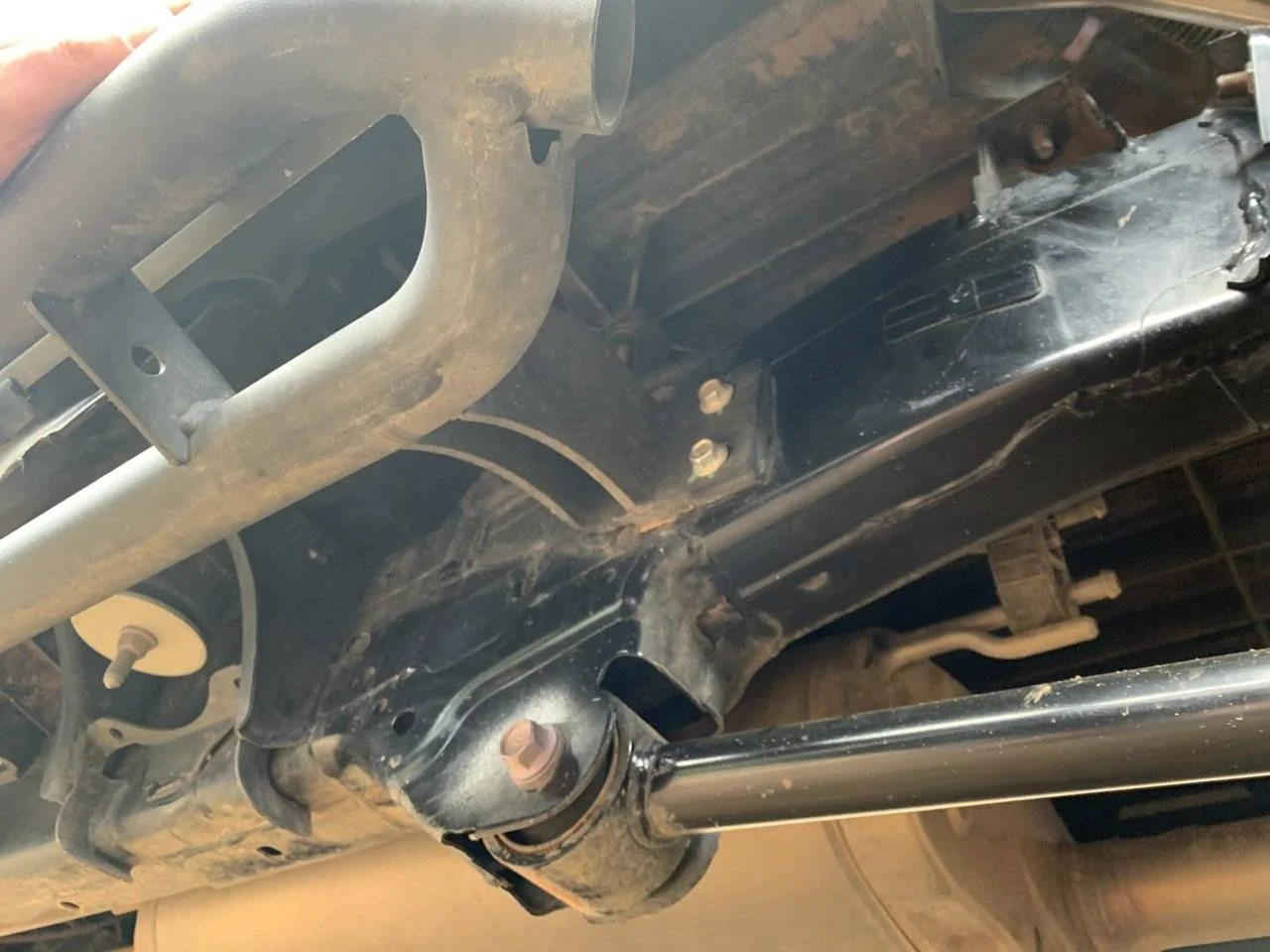 2024 Tacoma 2024 Tacoma Trailhunter (+ undercarriage / underbody) and PreRunner at Overland Expo 2023 -- first public photos & impressions from 3rd gen owner Undercarriage underbody 2024 Tacoma Trailhunter