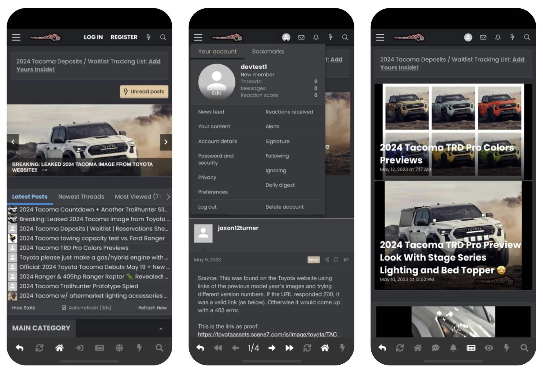 2024 Tacoma 📲 Introducing the Tacoma4G App! tacoma4g a
