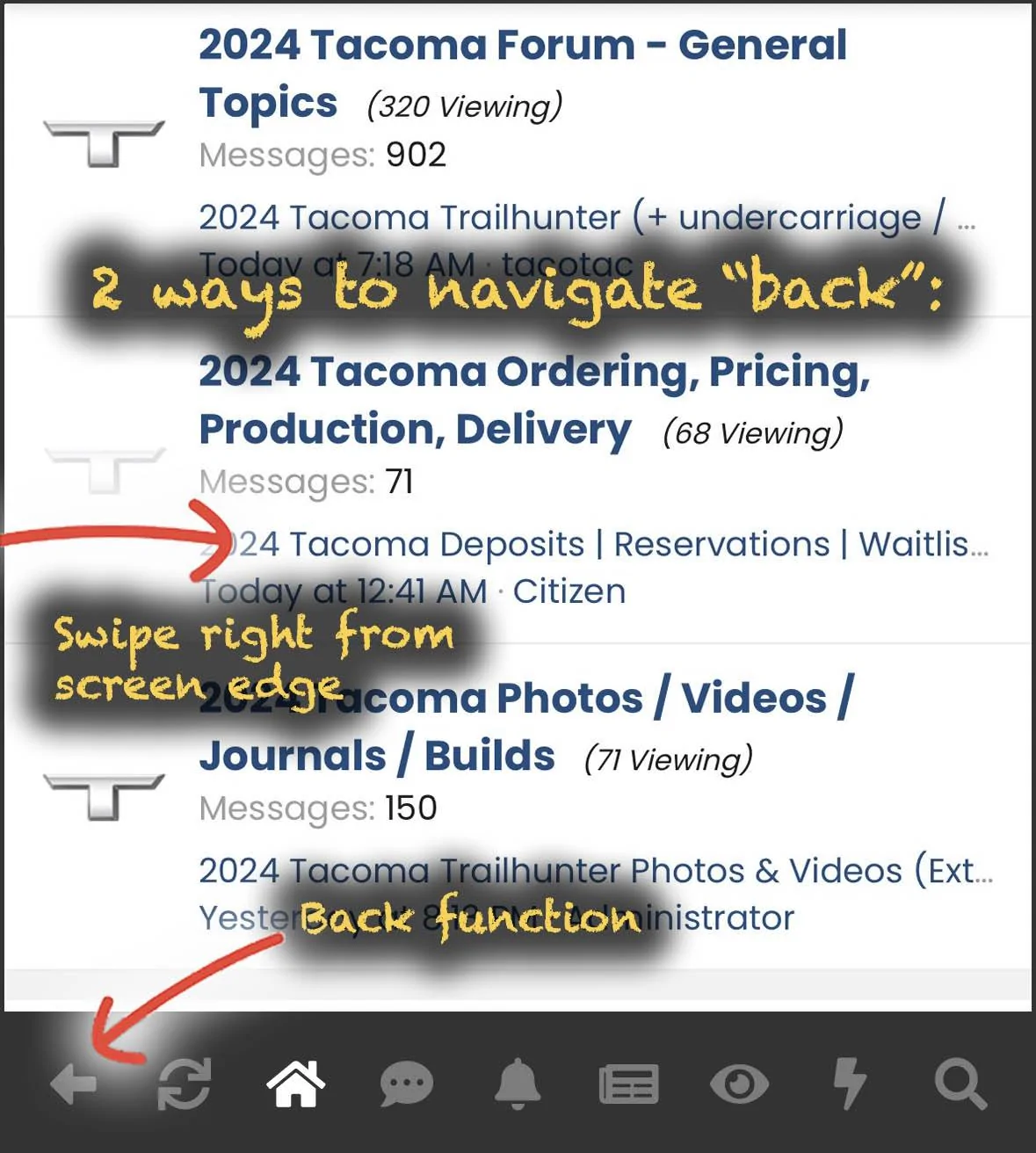 2024 Tacoma 📲 Introducing the Tacoma4G App! app back function tutorial