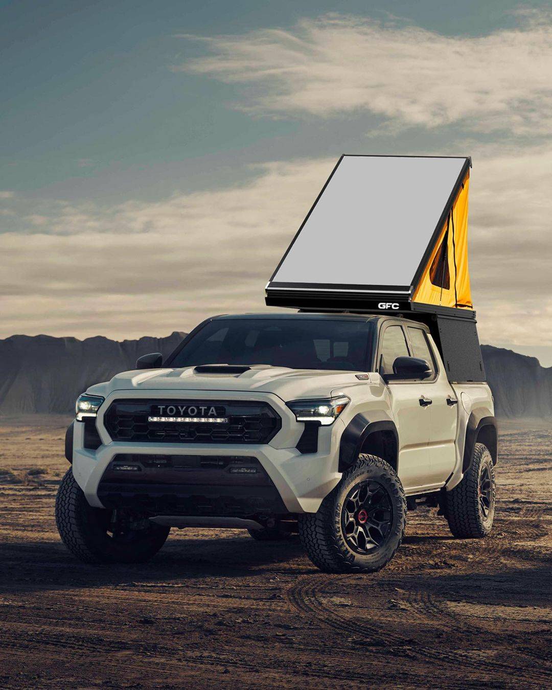 2024 Tacoma GFC Camper on 2024 Tacoma 4th Gen - Official Preview CGI GFC Camper Topper Cap 2024 Tacoma 11