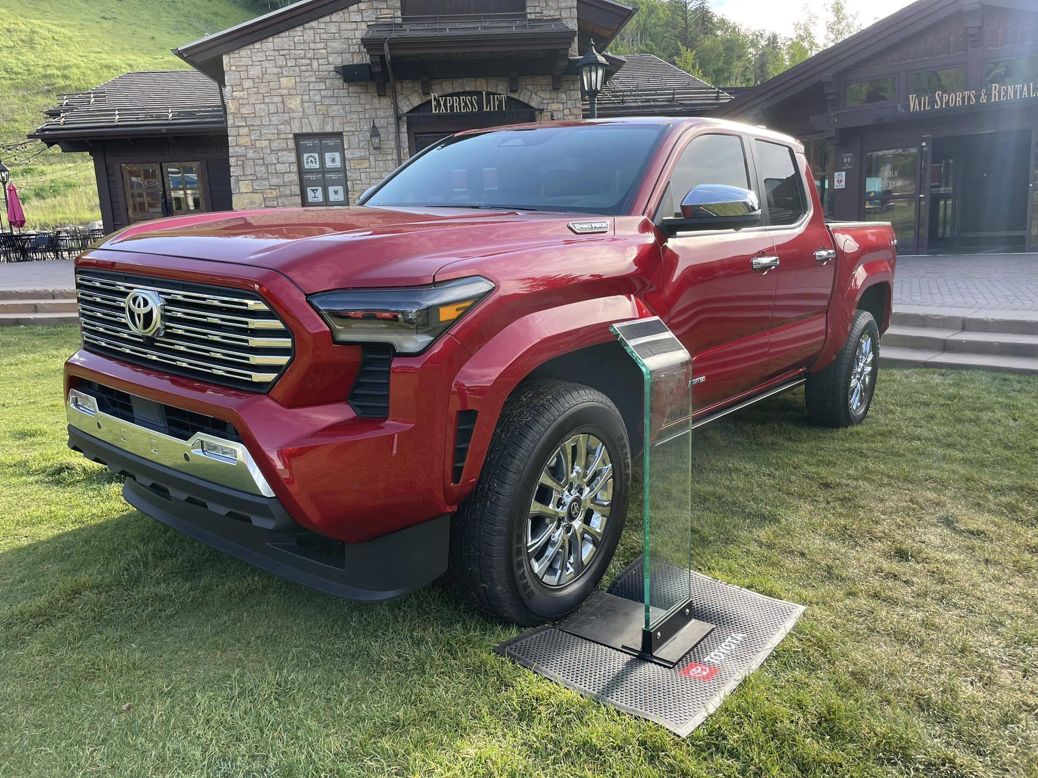 2024 Tacoma SUPERSONIC RED 2024 Tacoma Thread (4th Gen) 2024 Tacoma Limited in Supersonic Red 4