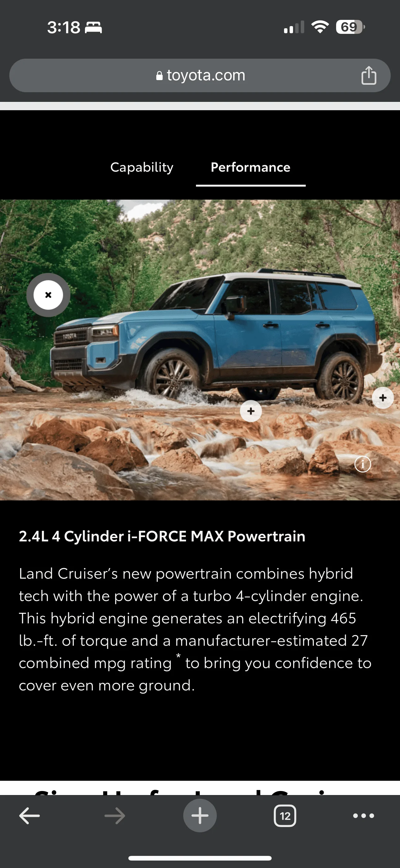 2024 Tacoma Estimated MPG for Hybrid Tacoma 2.4L iForce Max Fuel Economy IMG_0103