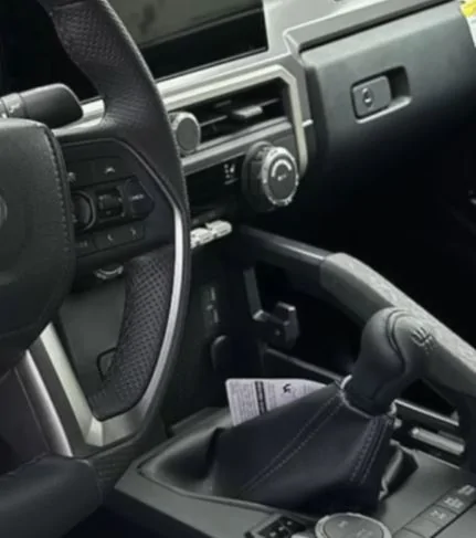2024 Tacoma First look at 2024 Tacoma Off-Road interior w/ SofTex seats Capturefghgfhfdgh