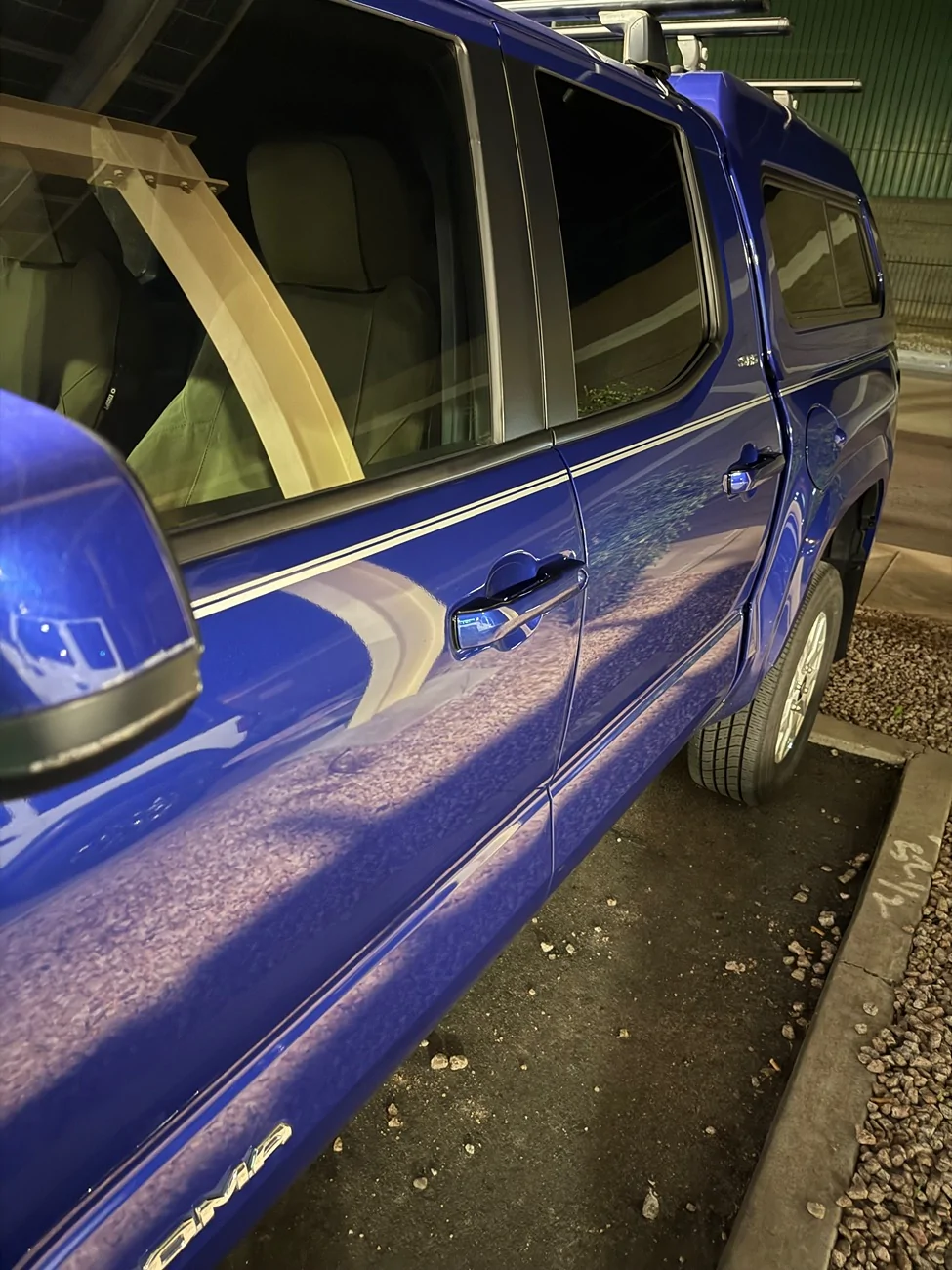 2024 Tacoma Pinstriping Blue Crush SR5 IMG_1063