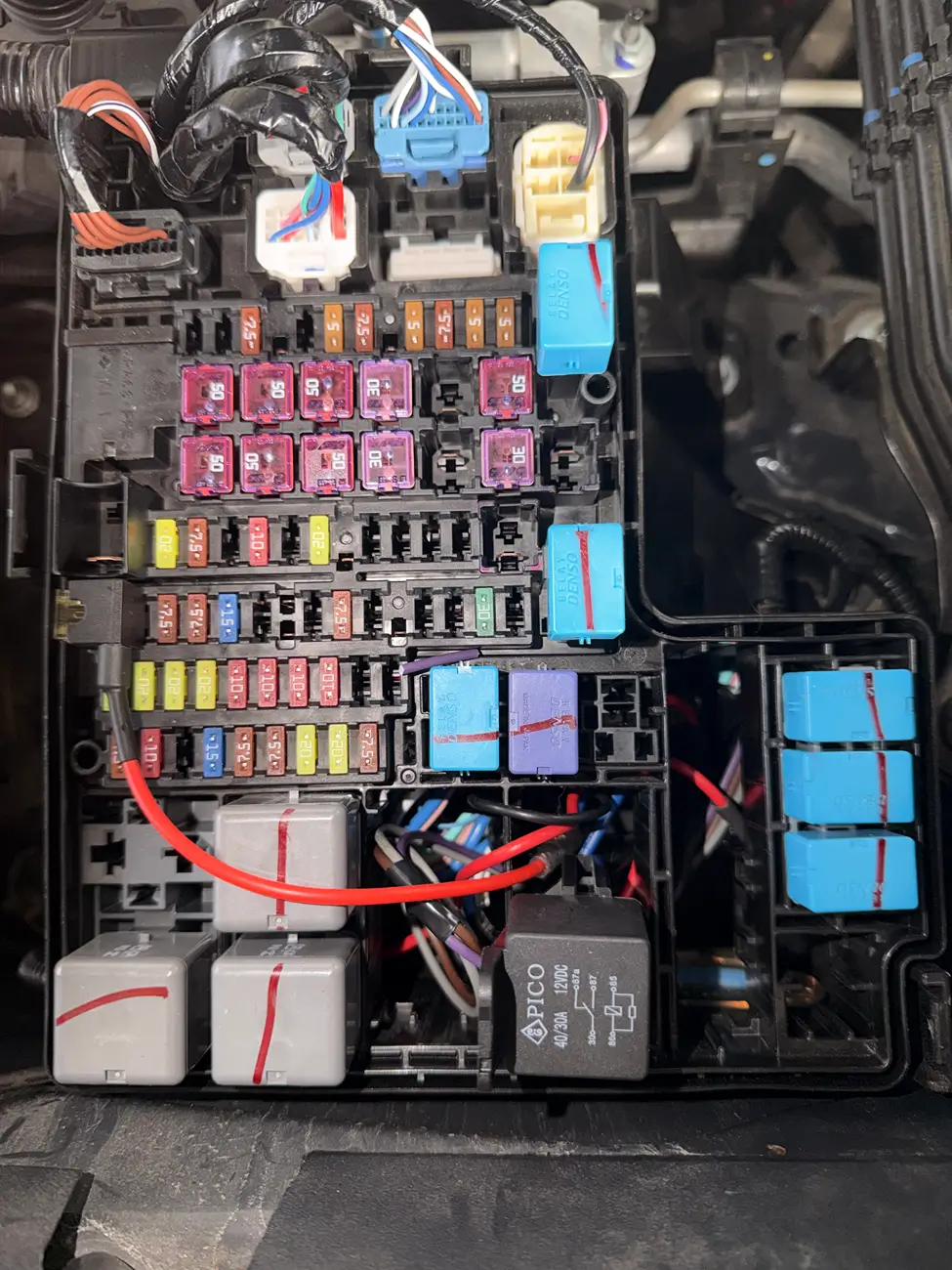2024 Tacoma Aux switchs wired but no engine bay connectors 1764448277120-oc