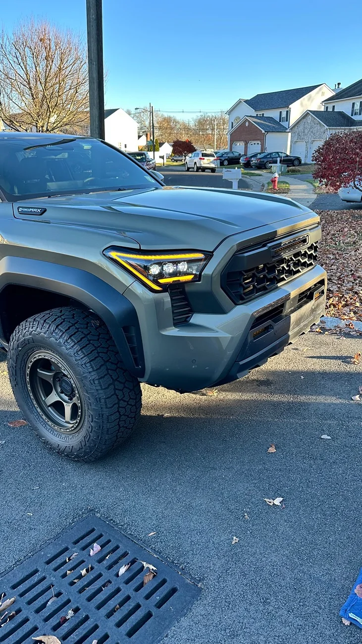 2024 Tacoma Alpharex Nova LED Projector Headlights IMG_3612