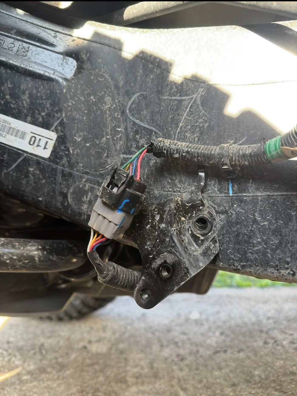 2024 Tacoma How to: Relocating the Sway Bar Disconnect Harness to Fit Larger Tires on a 4th Gen Tacoma IMG_1440