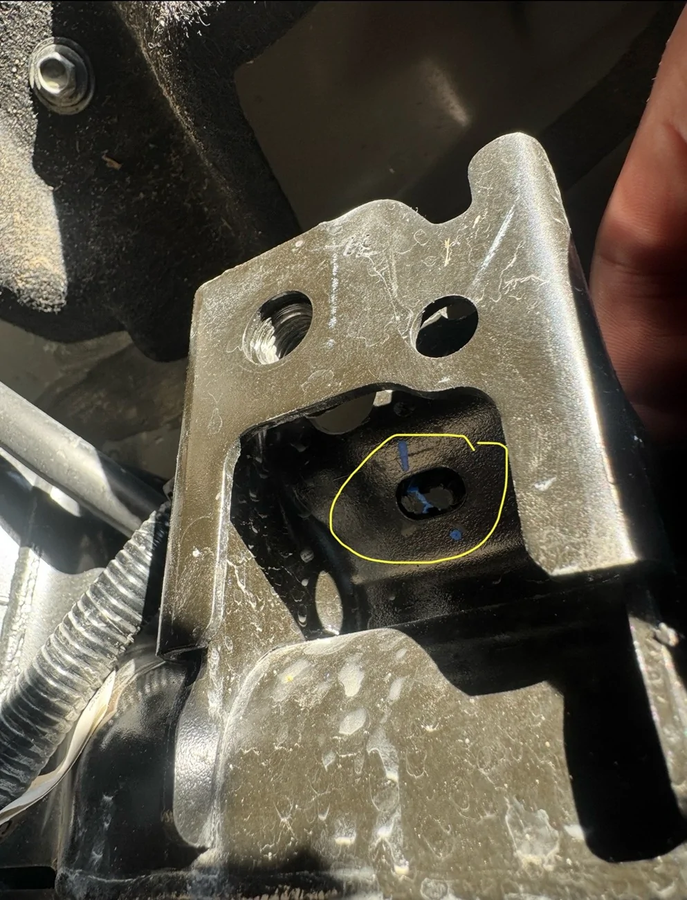 2024 Tacoma How to: Relocating the Sway Bar Disconnect Harness to Fit Larger Tires on a 4th Gen Tacoma IMG_1441