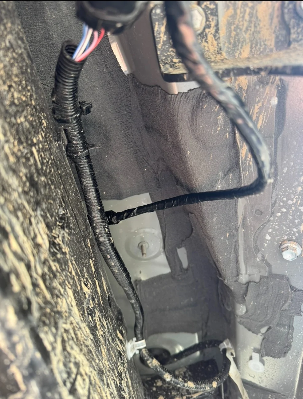 2024 Tacoma How to: Relocating the Sway Bar Disconnect Harness to Fit Larger Tires on a 4th Gen Tacoma IMG_0324