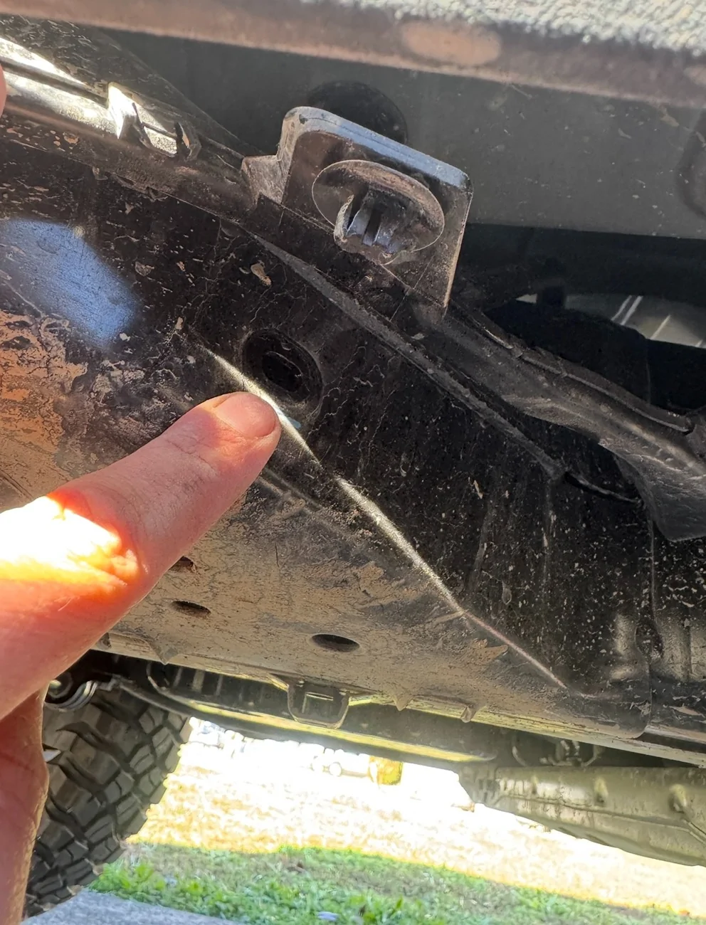 2024 Tacoma How to: Relocating the Sway Bar Disconnect Harness to Fit Larger Tires on a 4th Gen Tacoma IMG_1443