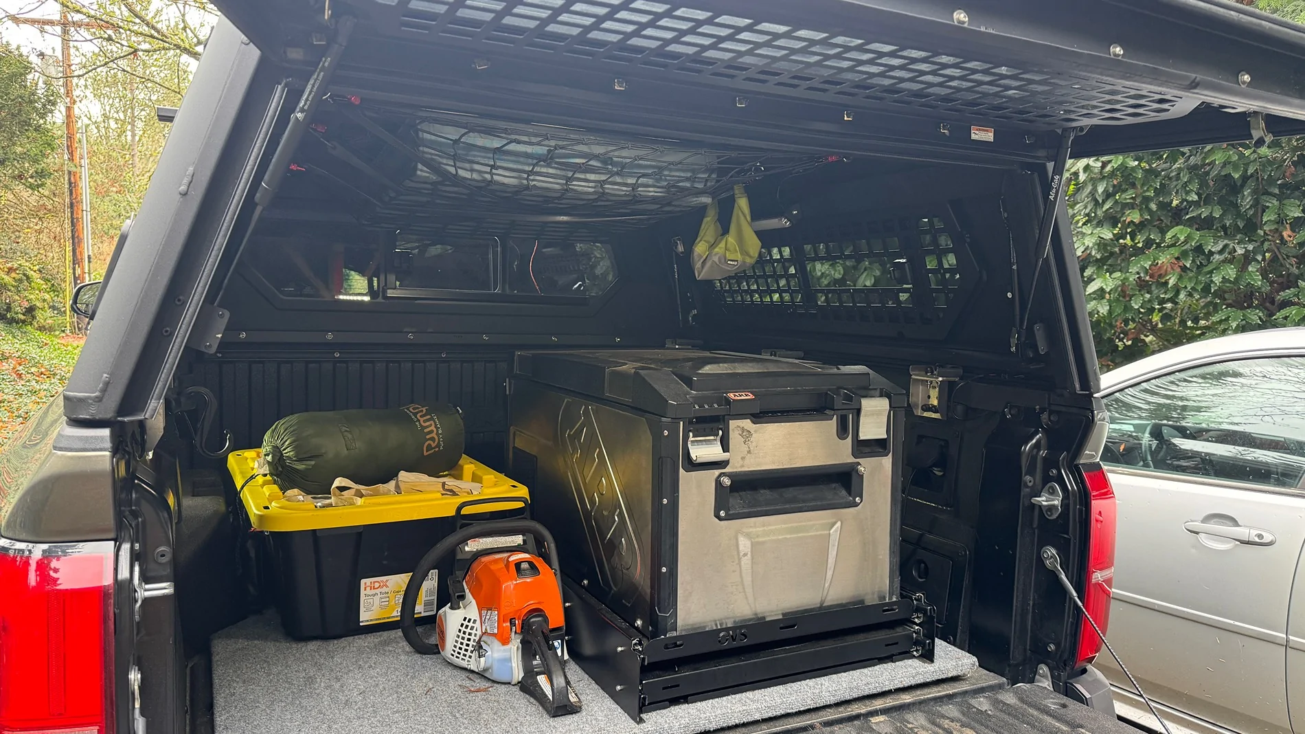 2024 Tacoma Alu-Cab Contour Canopy on Trailhunter - No Regrets IMG_3349
