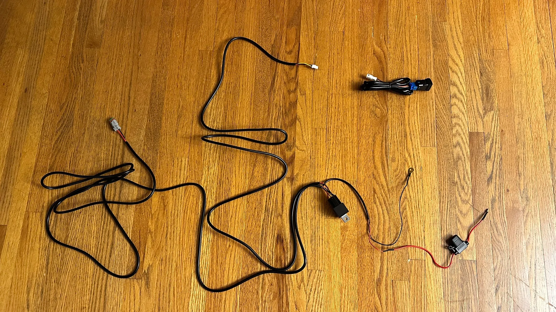 2024 Tacoma DIY: Heritage Grille + Diode Dynamics 18" light bar on a vehicle without factory AUX IMG_3686