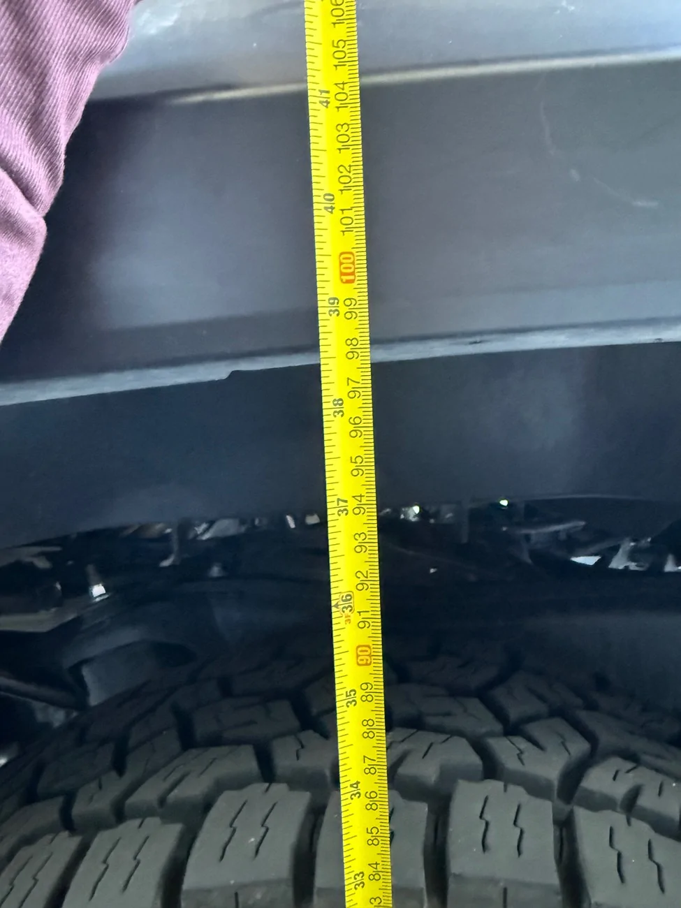 2024 Tacoma Dobinsons C59-823V coil springs installed on Trailhunter with 800lbs constant weight, 2.5" positive rake IMG_8121