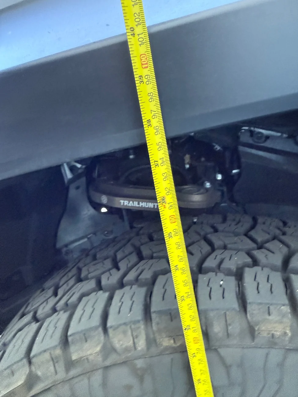 2024 Tacoma Dobinsons C59-823V coil springs installed on Trailhunter with 800lbs constant weight, 2.5" positive rake IMG_8122