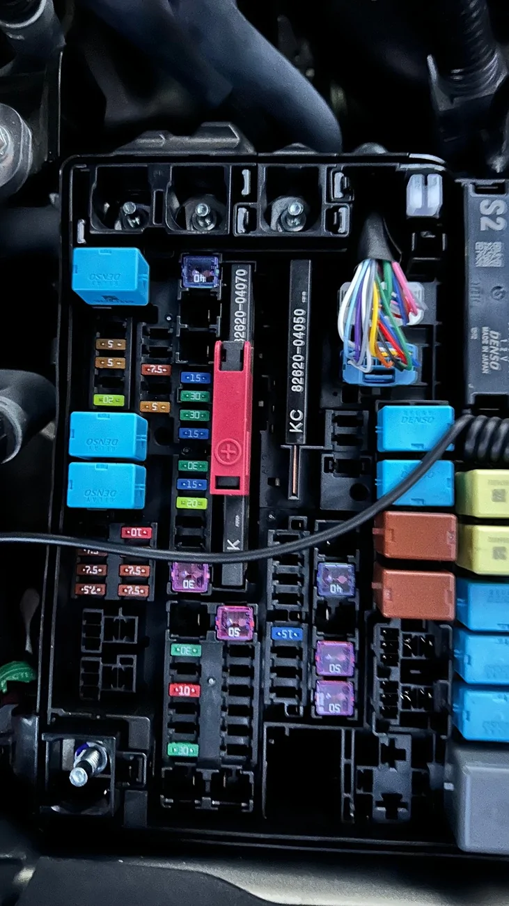 2024 Tacoma Wiring grill light bar for a hybrid question IMG_3775