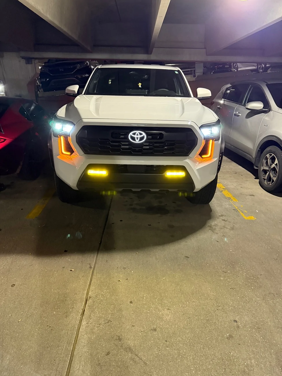 2024 Tacoma Help with fang lights IMG_2233