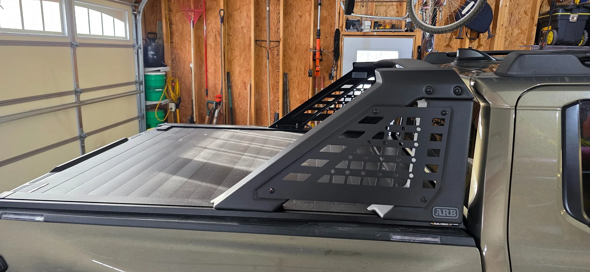 2024 Tacoma ARB Sport Bar + tonneau cover combination -- how to have both (my solution) 20251215_134418