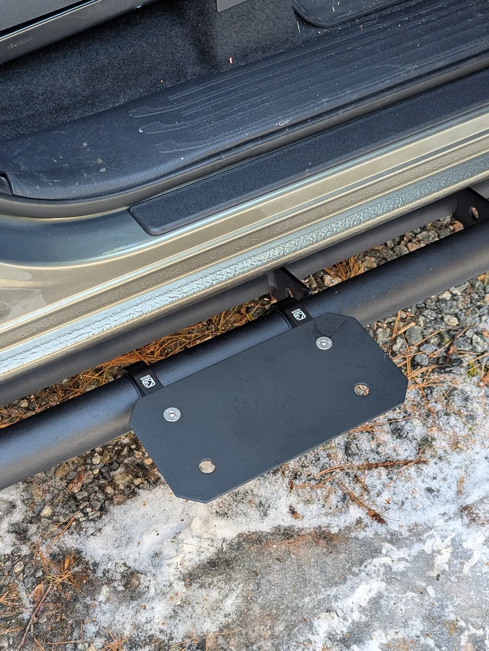 2024 Tacoma EASY DIY Side Steps for ANY Tube Style Rock Rails - Executed on 2025 Tacoma Trailhunter 1766107861759-00