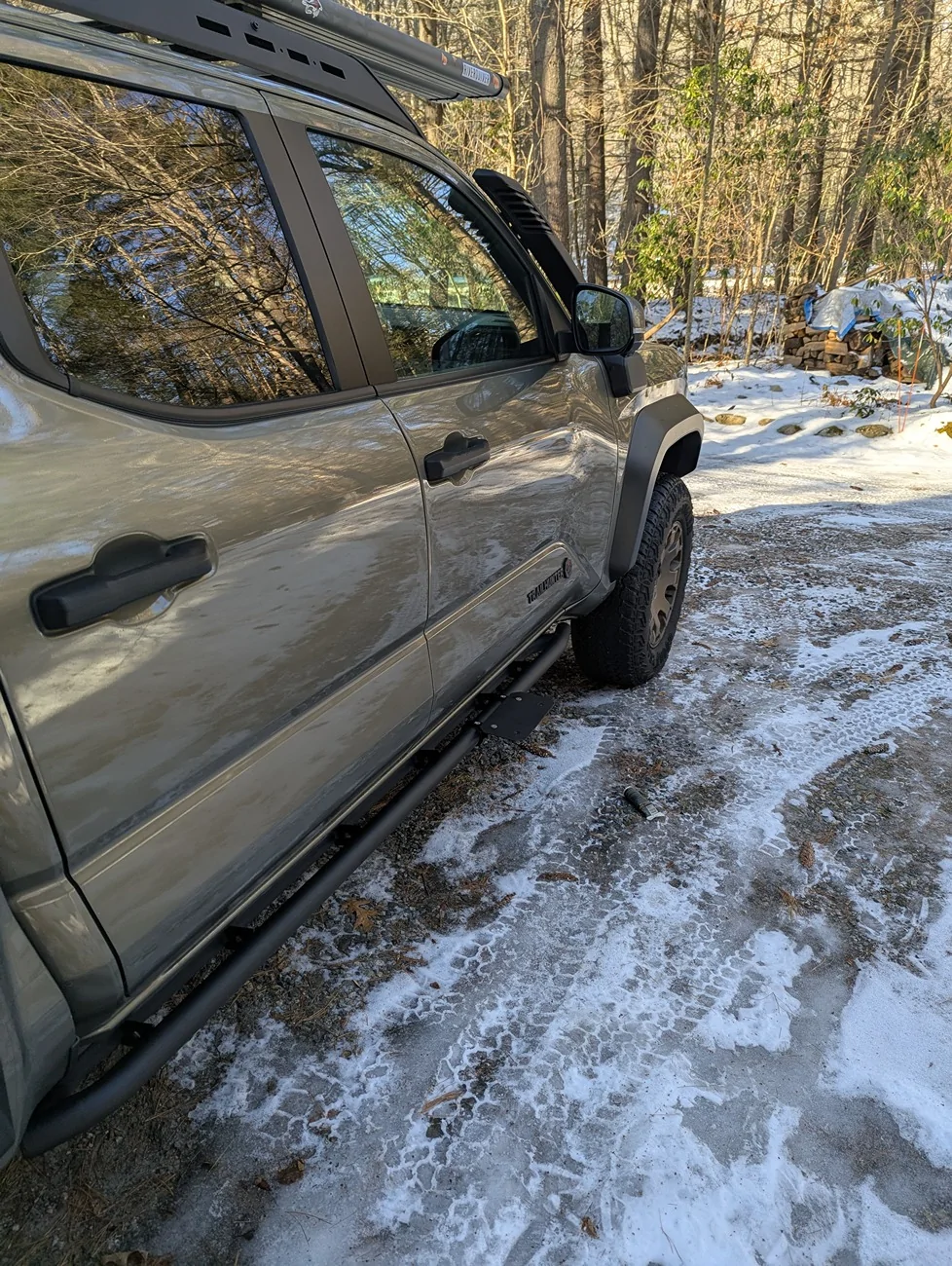 2024 Tacoma EASY DIY Side Steps for ANY Tube Style Rock Rails - Executed on 2025 Tacoma Trailhunter 1766109447768-6