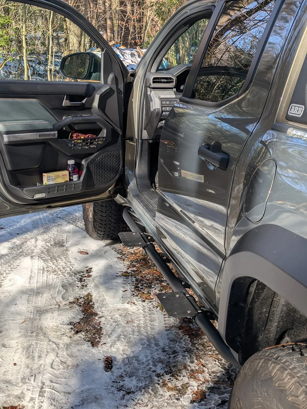 2024 Tacoma EASY DIY Side Steps for ANY Tube Style Rock Rails - Executed on 2025 Tacoma Trailhunter 1766109491546-1x