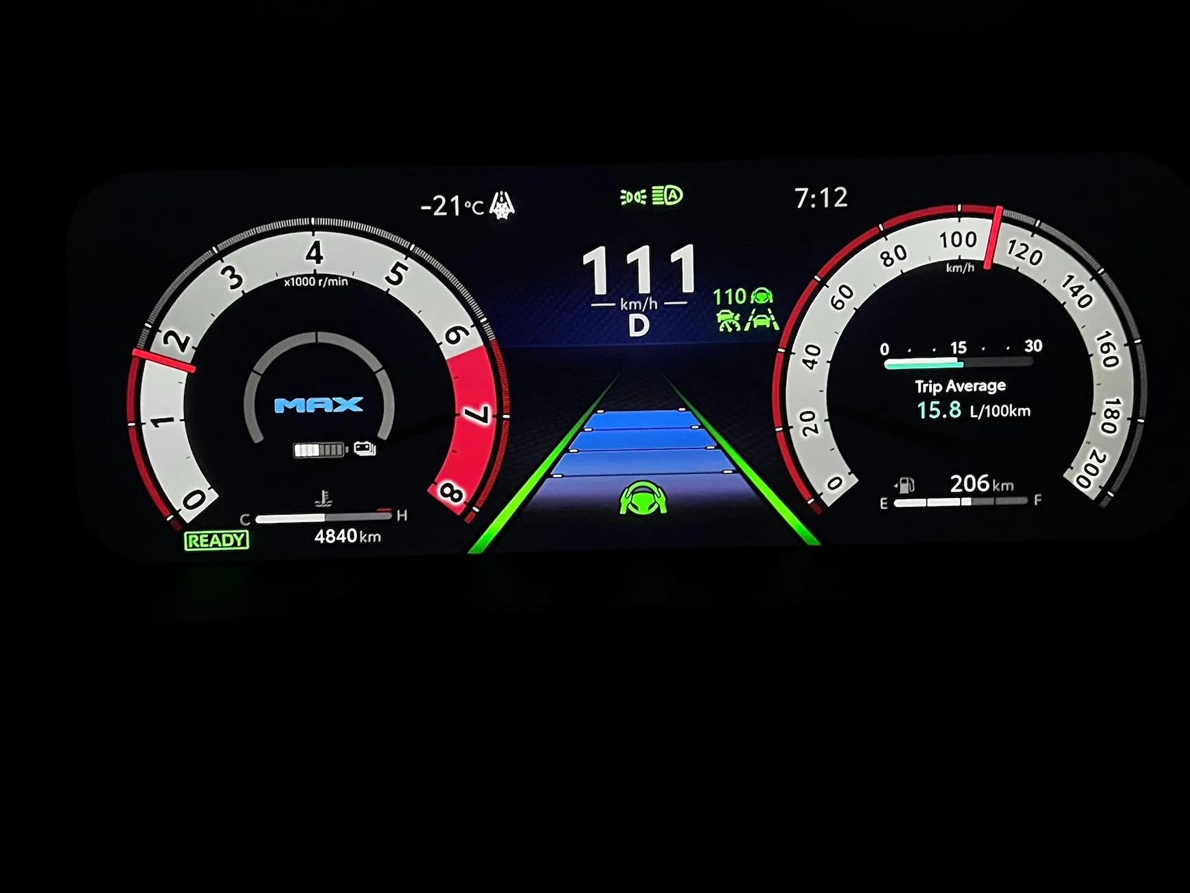 2024 Tacoma Winter fuel mileage...I have concerns ! IMG_6910
