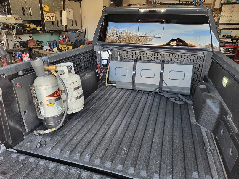 2024 Tacoma Power Tank install in bed..anyone done it? molle panels