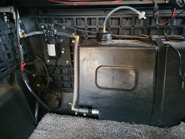 2024 Tacoma Power Tank install in bed..anyone done it? Water pump-sm