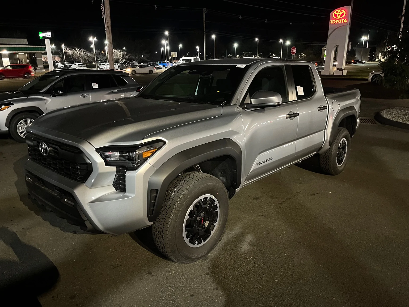 2024 Tacoma New member 25 TRD OR 6MT silver IMG_6399