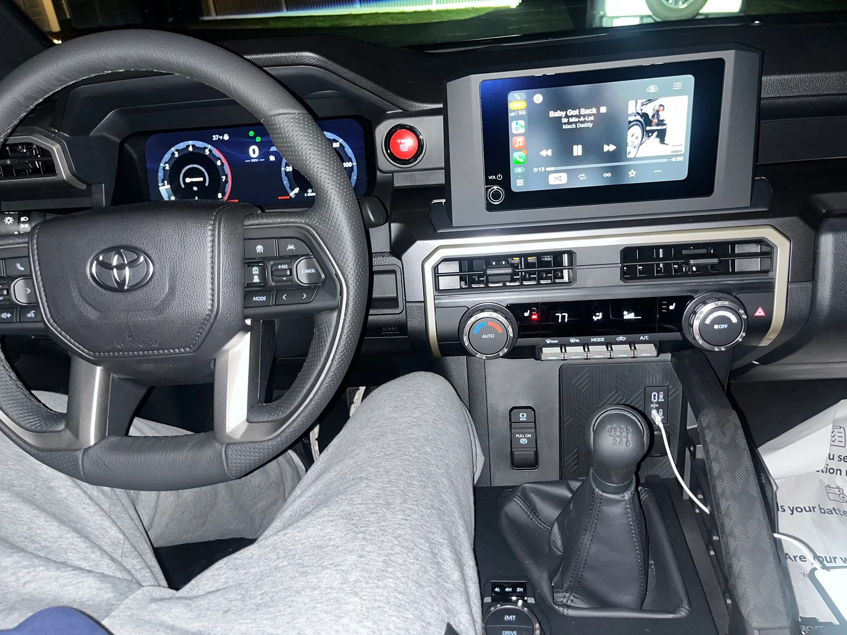 2024 Tacoma New member 25 TRD OR 6MT silver IMG_6654