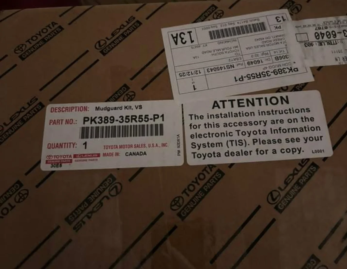 2024 Tacoma Canadian flaps - bulge or no bulge ? IMG_8426