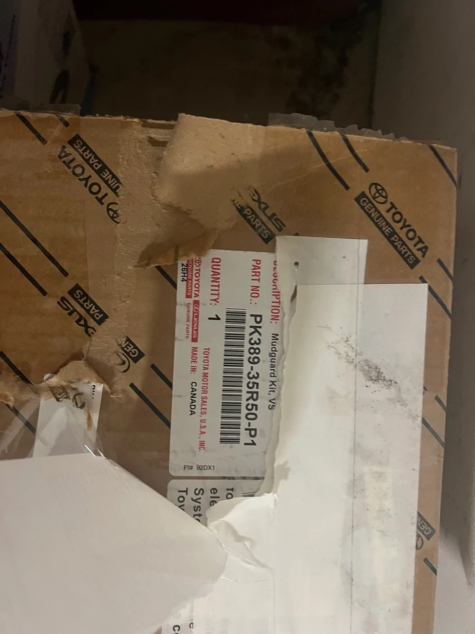 2024 Tacoma Canadian flaps - bulge or no bulge ? IMG_8427