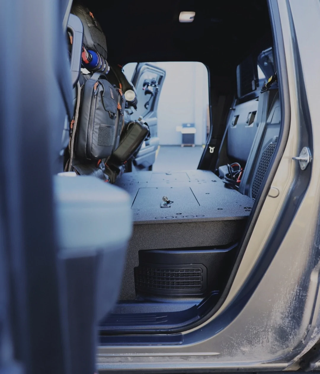 2024 Tacoma Trailhunter rear seat delete by Goose Gear 1000078799