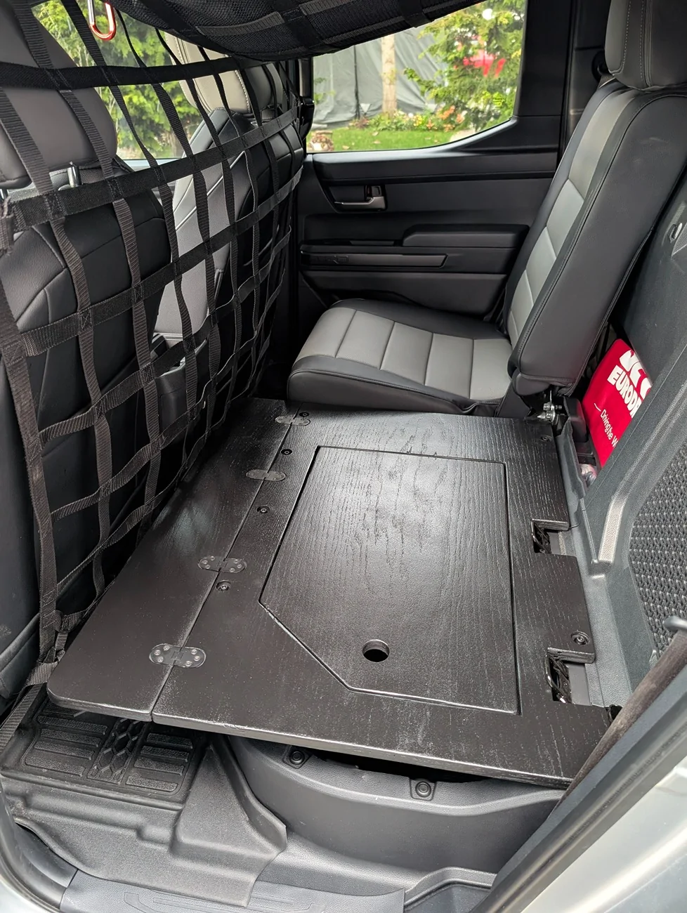 2024 Tacoma Trailhunter rear seat delete by Goose Gear PXL_20251206_225316125