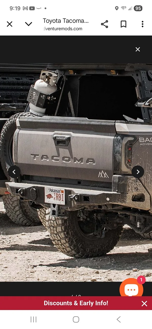 2024 Tacoma Dirtbox Overland Canopy/Camper + Prinsu Rack Screenshot_20251224_091939_Chrom