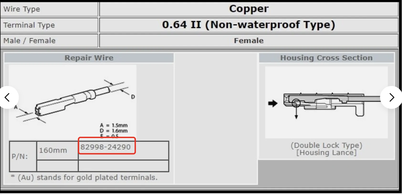 2024 Tacoma AUX4 Dash Switch-Wiring Harness terminal