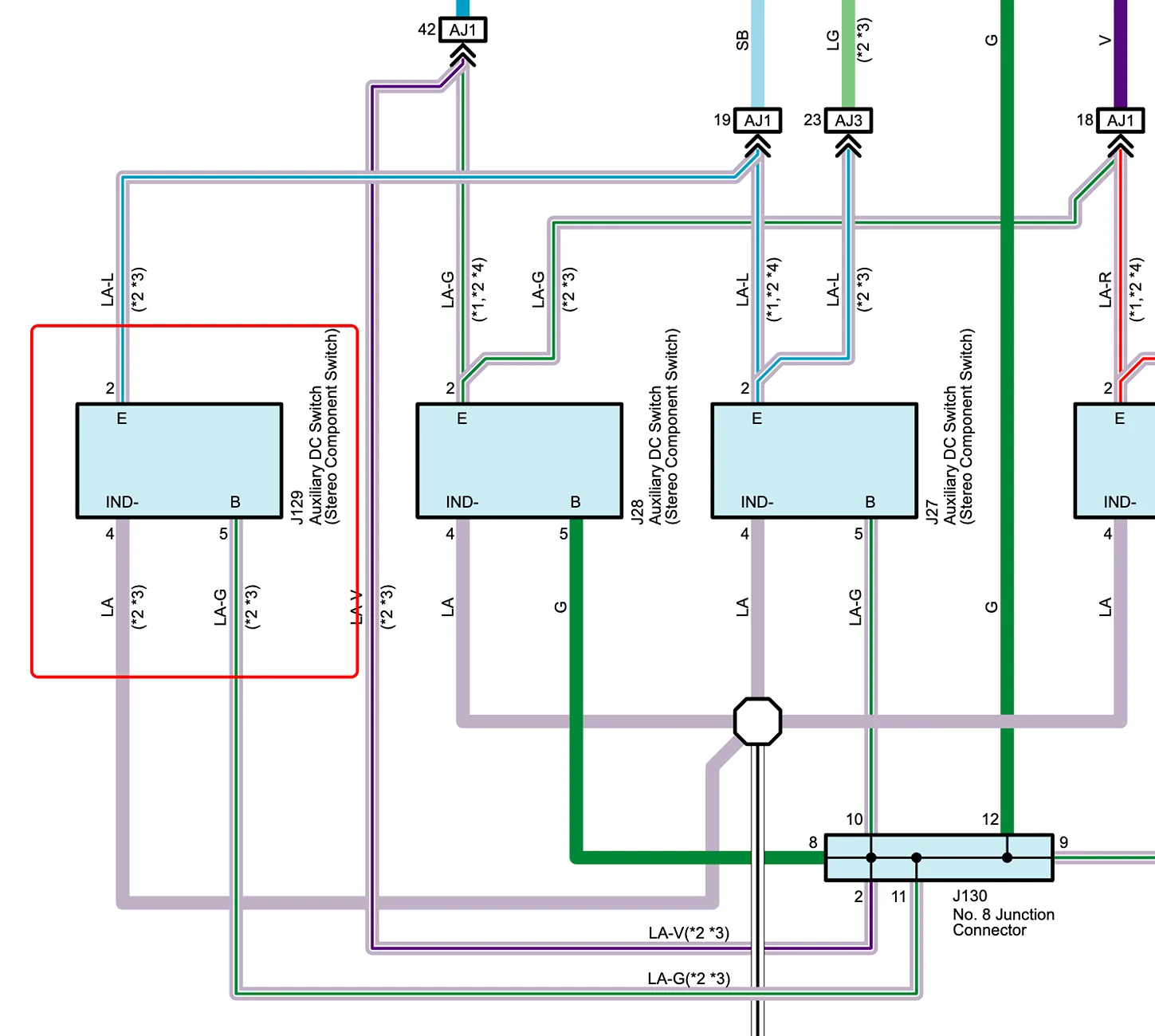 2024 Tacoma AUX4 Dash Switch-Wiring Harness 1766983607966-fc