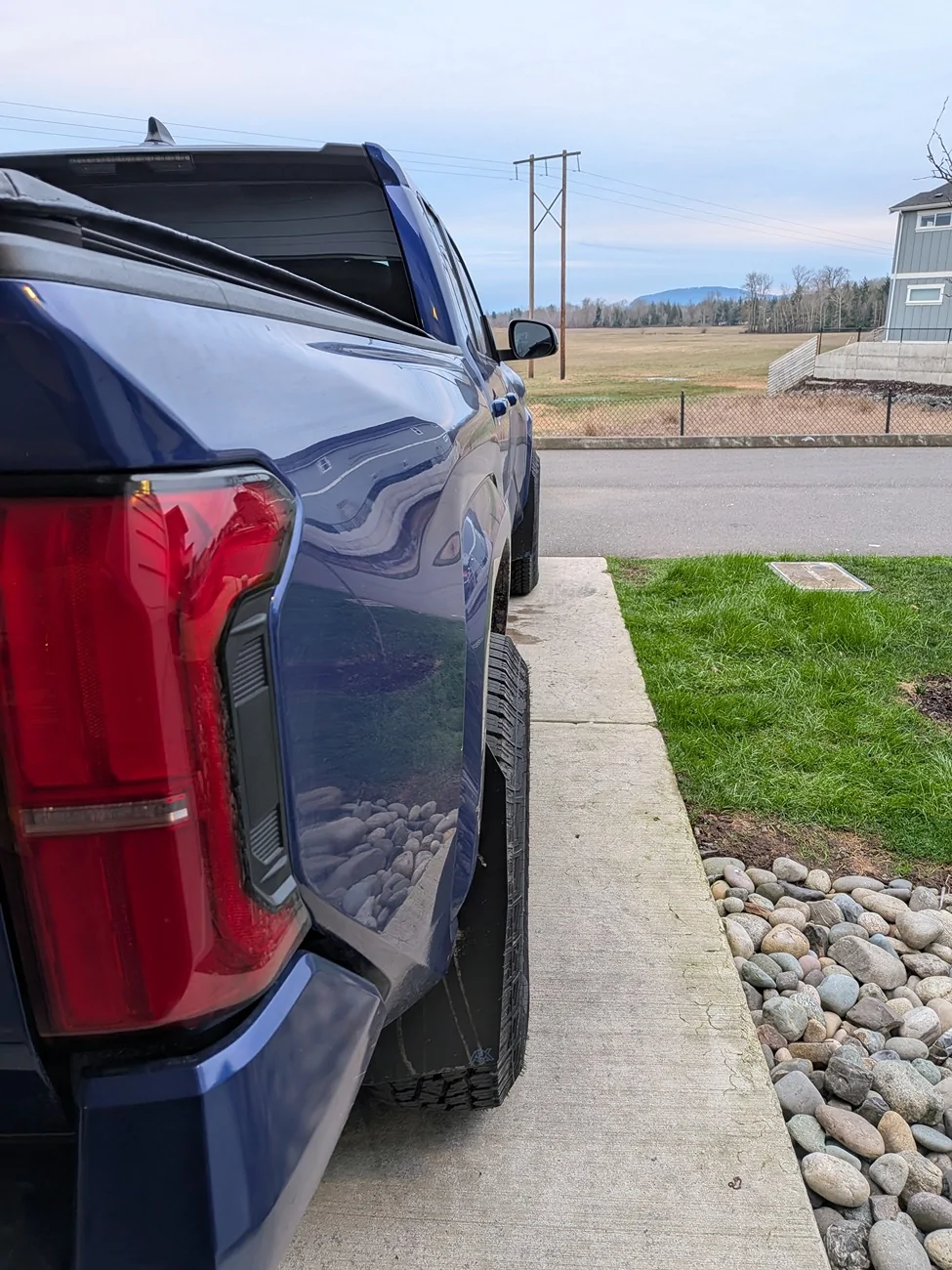 2024 Tacoma ARK Mid Mud Flaps installed PXL_20260102_001456364