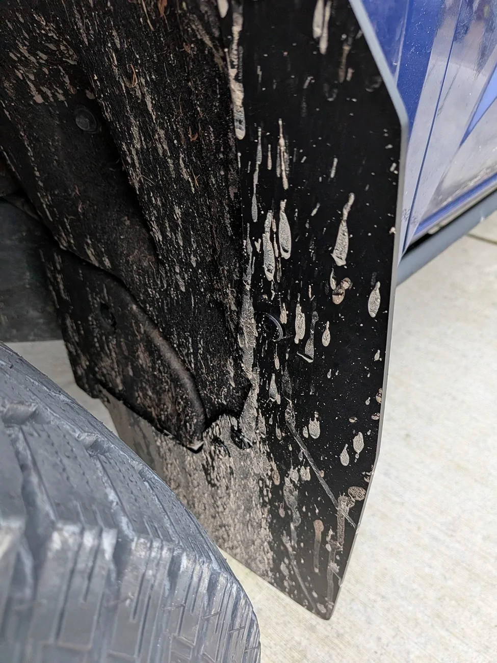 2024 Tacoma ARK Mid Mud Flaps installed PXL_20260102_000419080