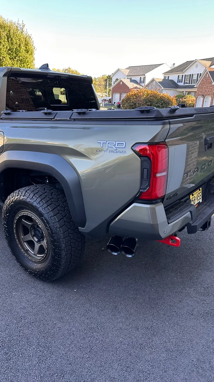 2024 Tacoma Black Chrome Exhaust Tip. How is it holding up? IMG_1824