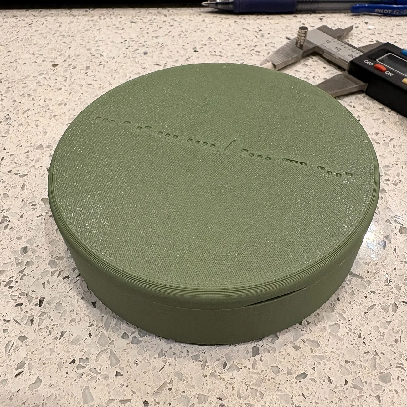 2024 Tacoma 3D print custom box for side dash secret cubby IMG_0406