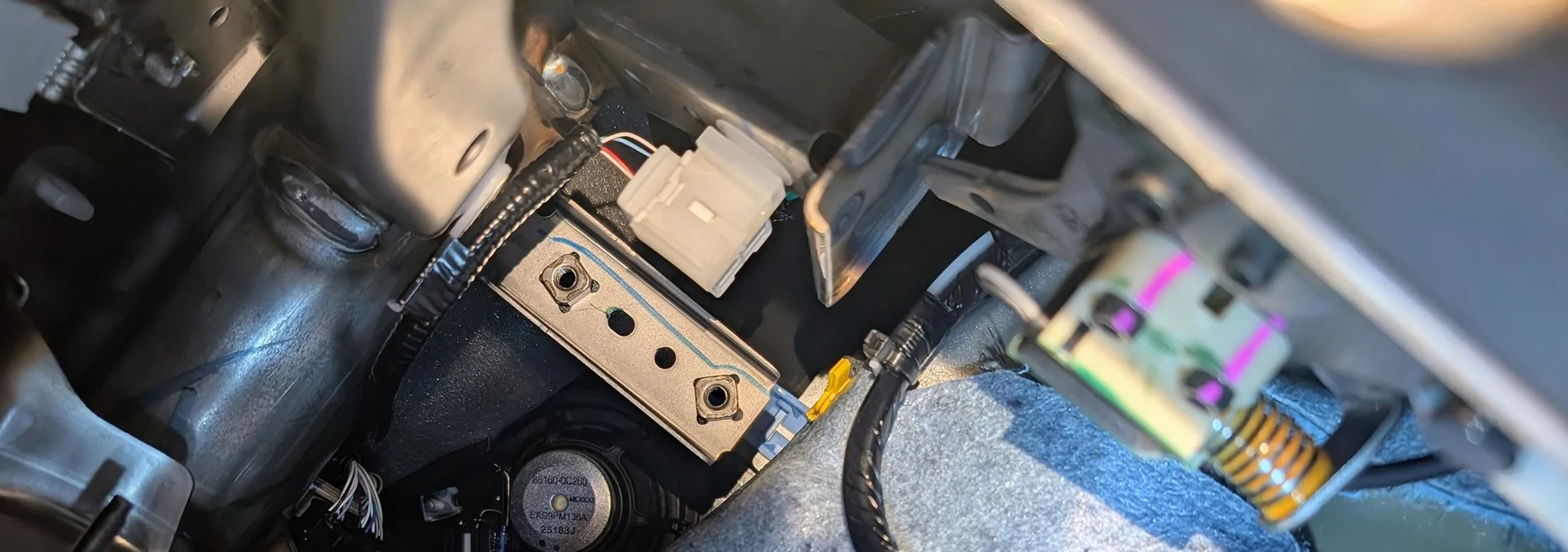 2024 Tacoma Can anyone identify what these connectors do? PXL_20260104_131156011~2