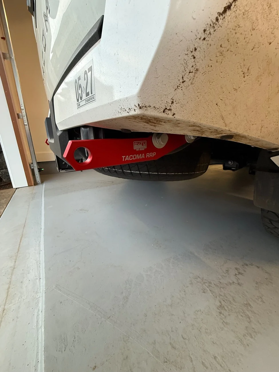 2024 Tacoma SXTH Element front and rear recovery points + Tyger bed cover added IMG_1495