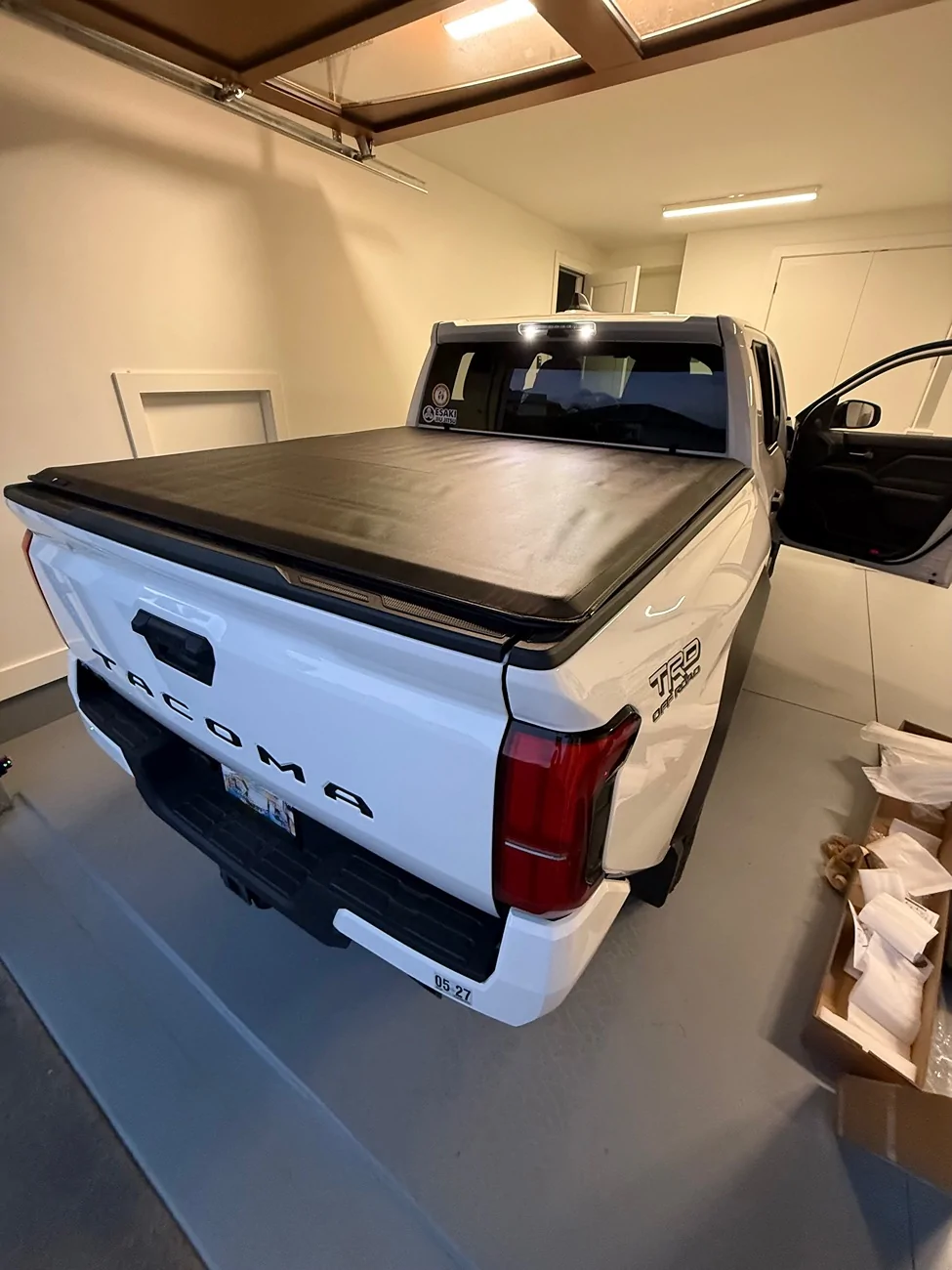 2024 Tacoma SXTH Element front and rear recovery points + Tyger bed cover added IMG_1419