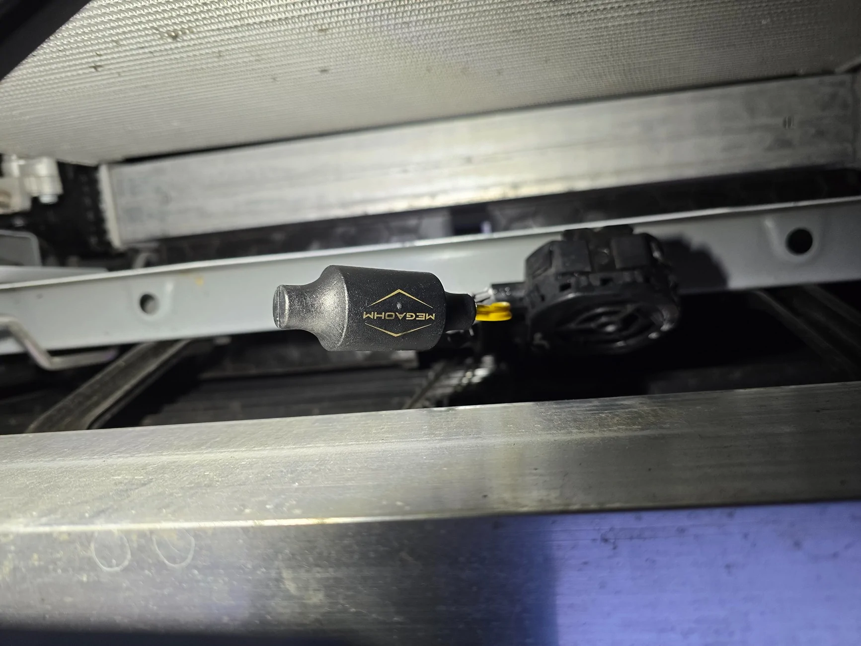 2024 Tacoma Hybrid speaker / flying saucer noise delete kit installed 20260105_161127